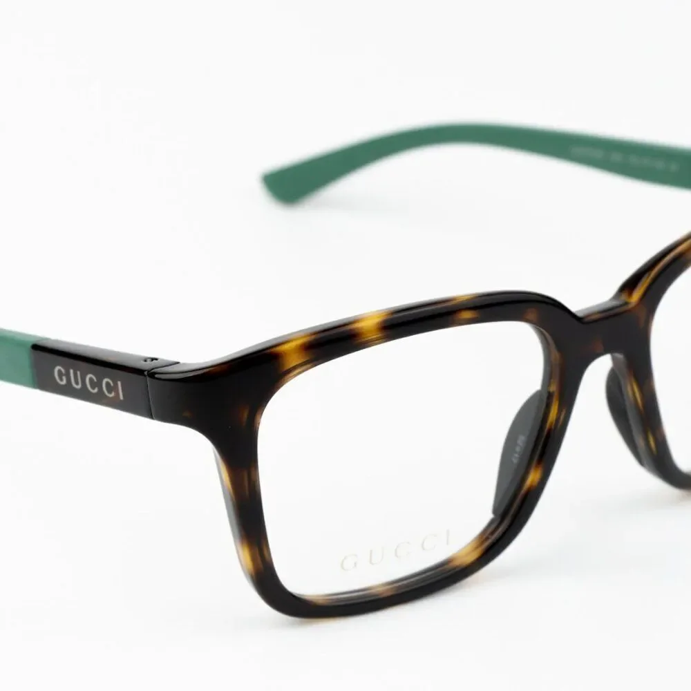 NEW Gucci GG1738O 003 Havana Green Unisex Square Eyeglasses GG 1738O